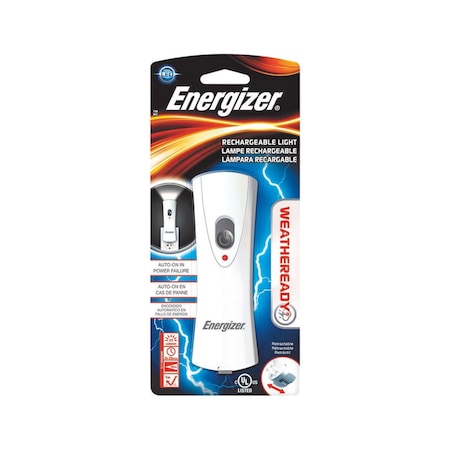 Energizer 8 Lumen White LED Rechargeable Flashlight NiMH Battery EN6935